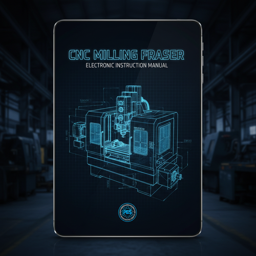 CNC Laser Cutting Machine Instruction Manual PDF Cover