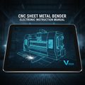 CNC Sheet Metal Bender Instruction Manual PDF Cover